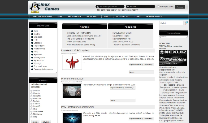 Linuxgames